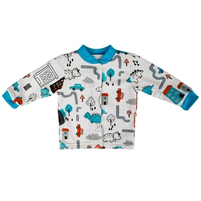 Кофточка Дино Чуди Кидс 102423 белый 01